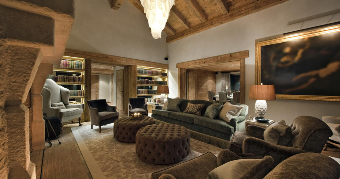 The Alpine Estate Verbier - Chalet Norte sitting room
