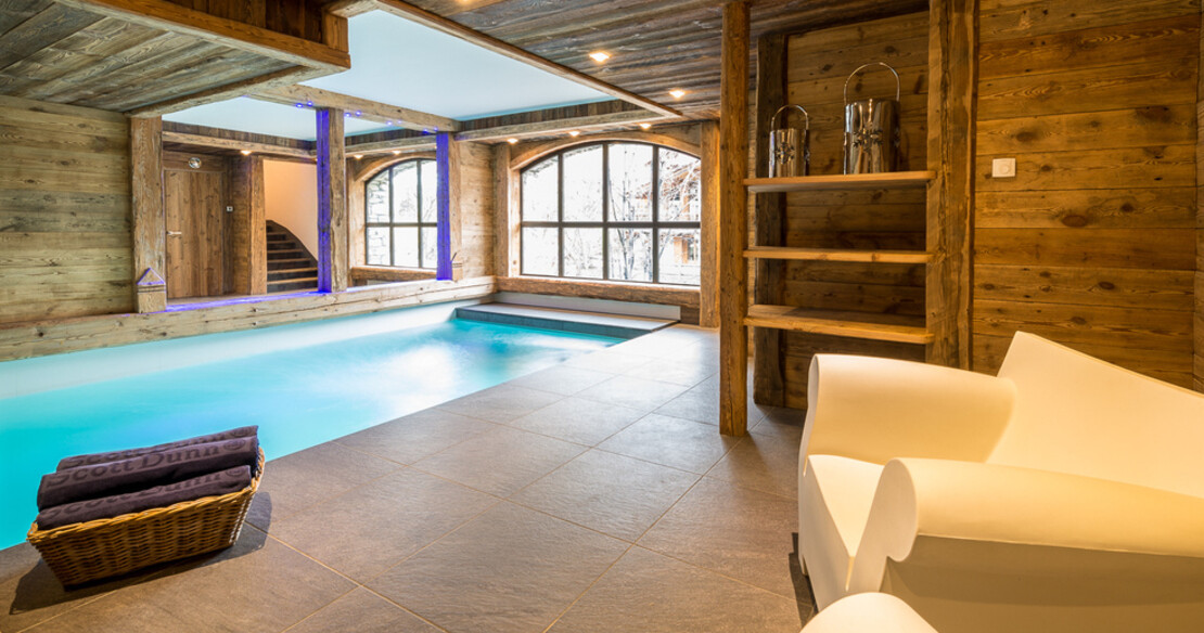 Chalet Face Val d'Isere - swimming pool