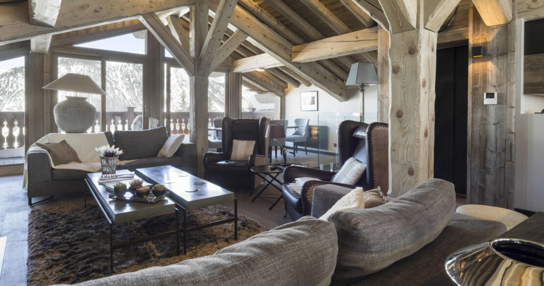 Chalet Colombe Courchevel lounge