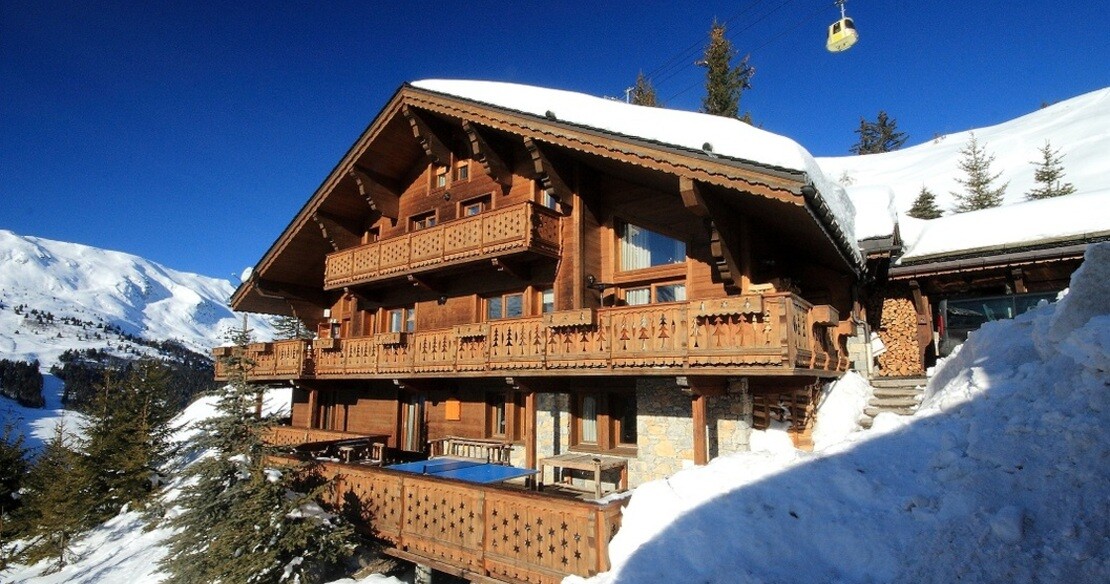 Luxury chalets in Meribel, chalet Genepi