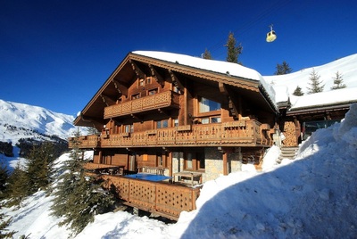 Luxury chalets in Meribel, chalet Genepi