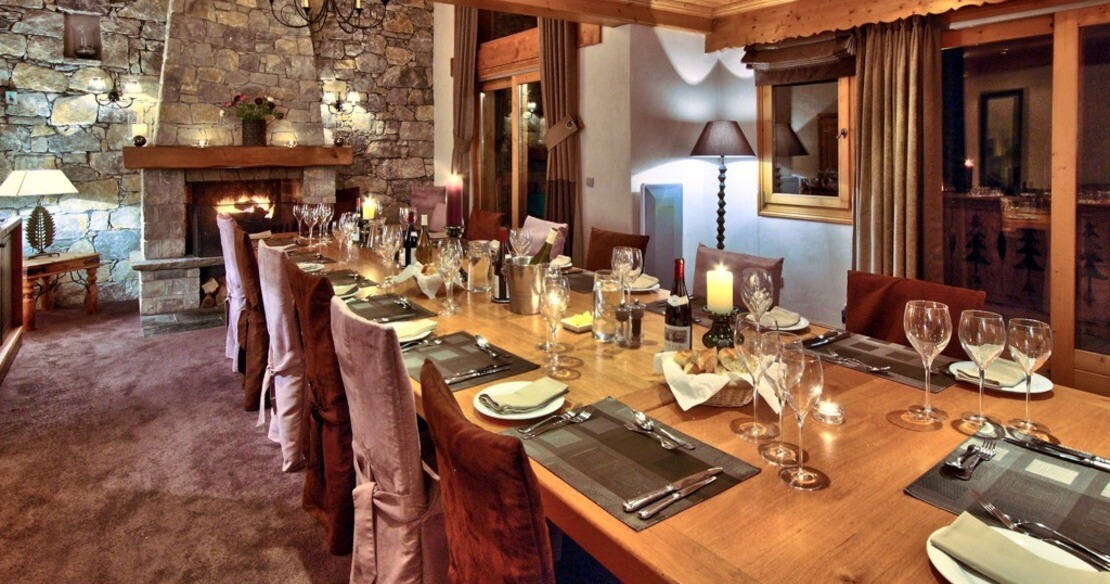 Luxury chalets in Meribel, chalet Genepi