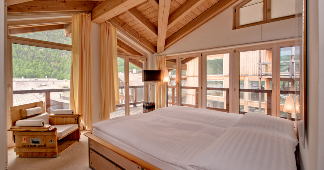 Luxury chalets in Zermatt, chalet Heinz Julen Penthouse