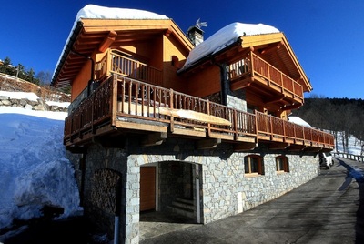 Luxury chalets in Meribel village, chalet Iamato