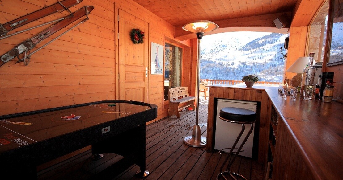 Luxury chalets in Meribel village, chalet Iamato