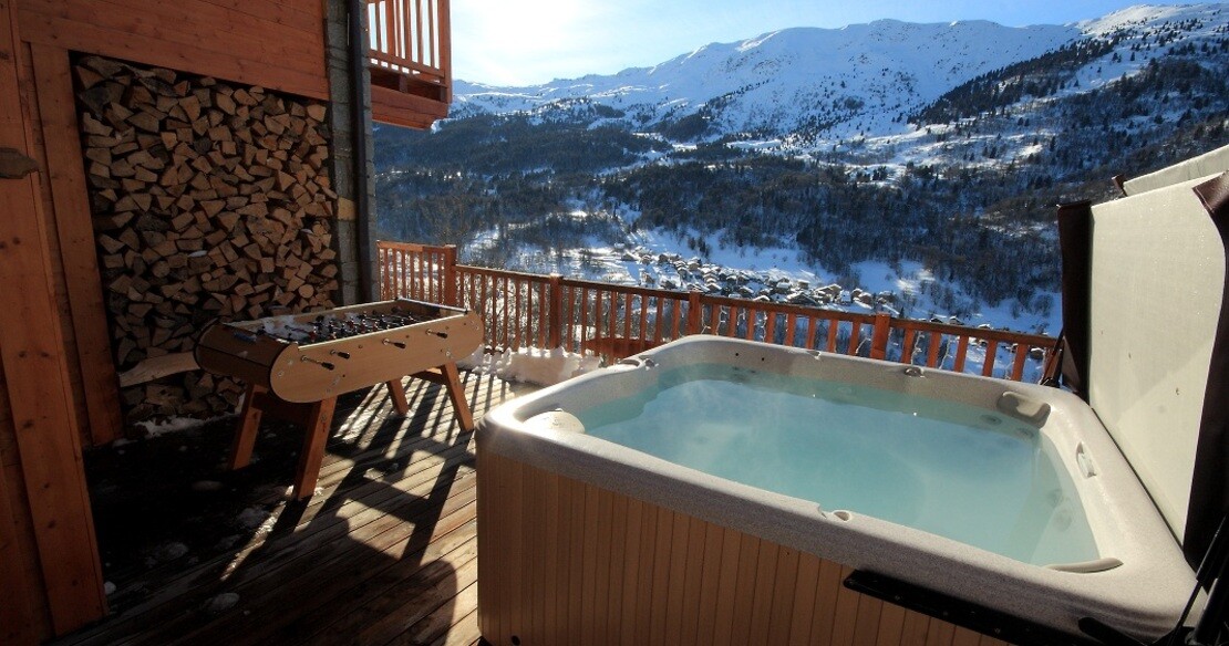 Luxury chalets in Meribel village, chalet Iamato