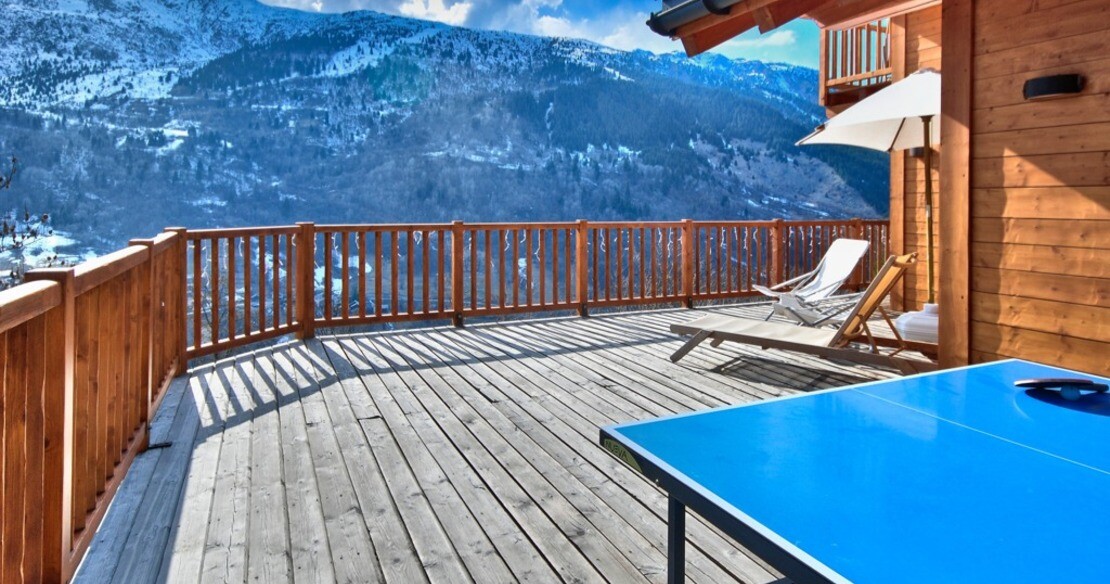 Luxury chalets in Meribel village, chalet Iamato