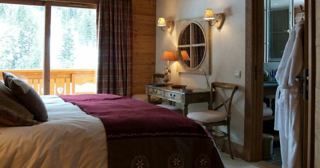 Luxury chalets in Meribel, chalet Lapin Blanc