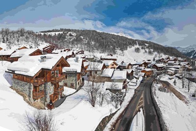 Luxury chalets in meribel Village, chalet Du Vallon