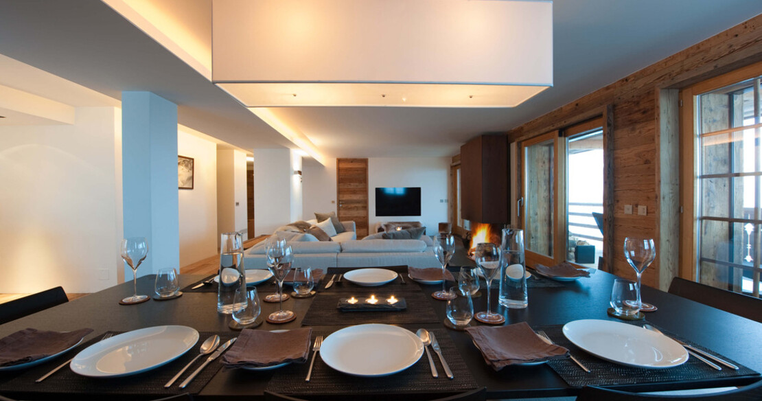 Luxury chalets in Verbier, chalet Vallee Blanche