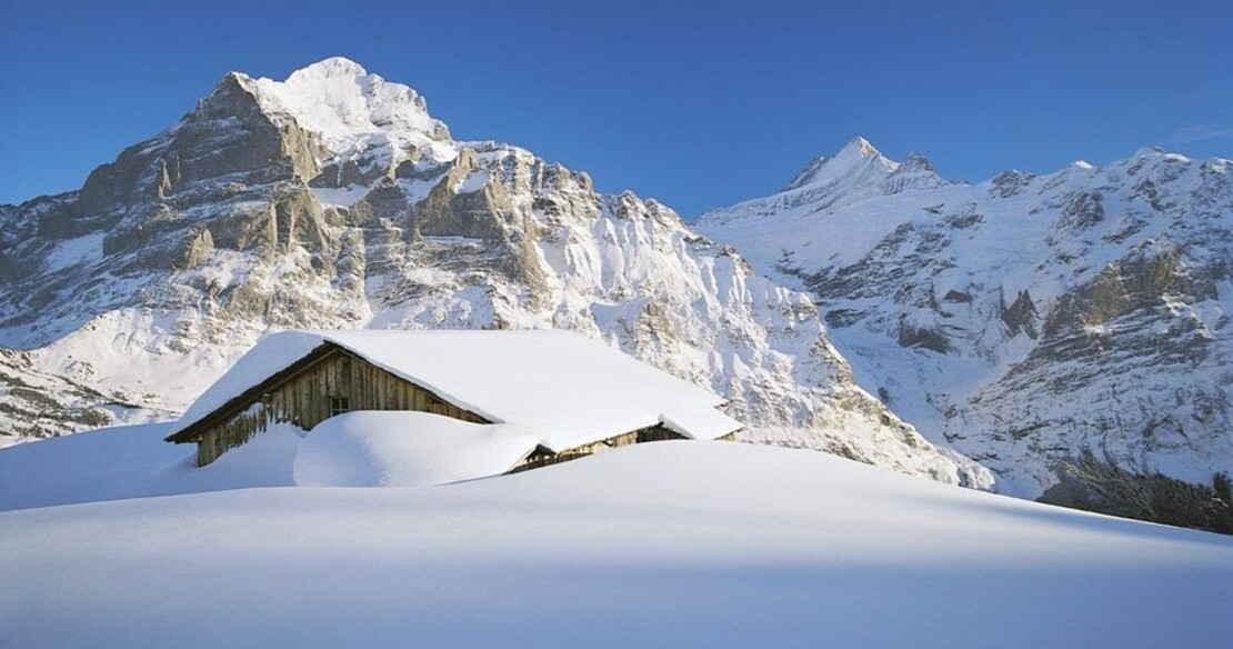 Luxury chalets and hotels in Grindelwald resort, Switzerland