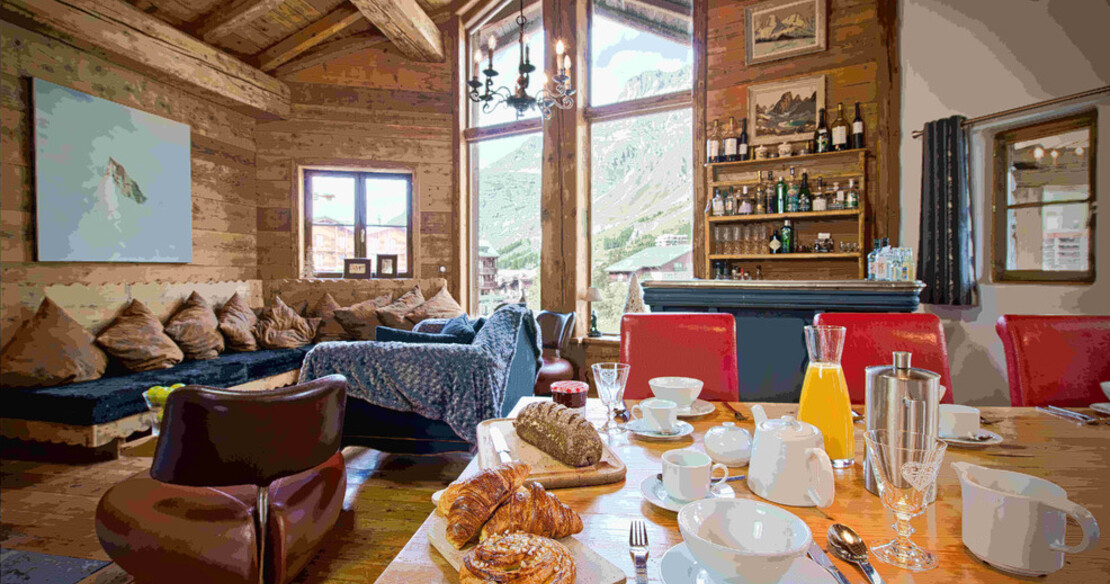 Luxury chalets in Val d'Isere, chalet Lievre Blanc