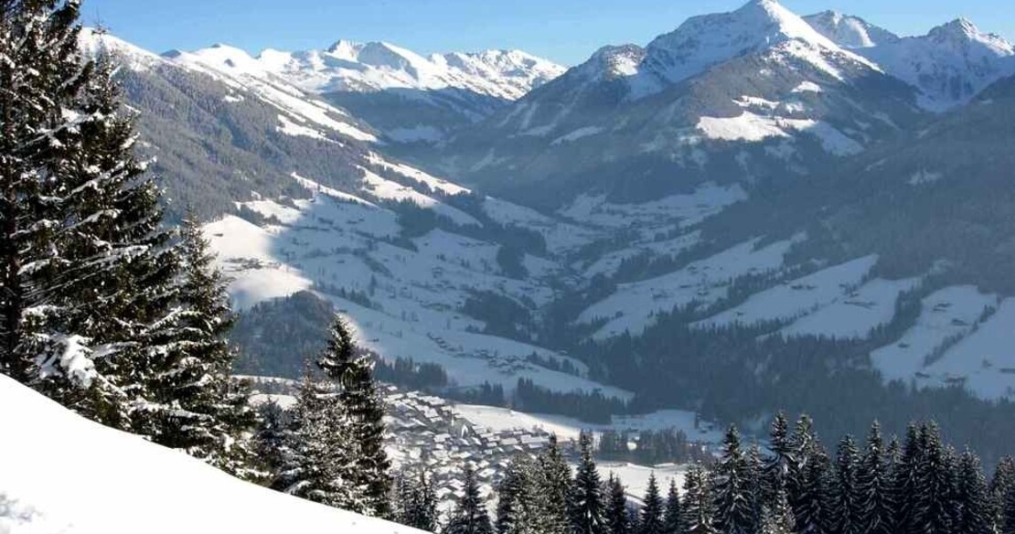 Alpbach ski resort Austria