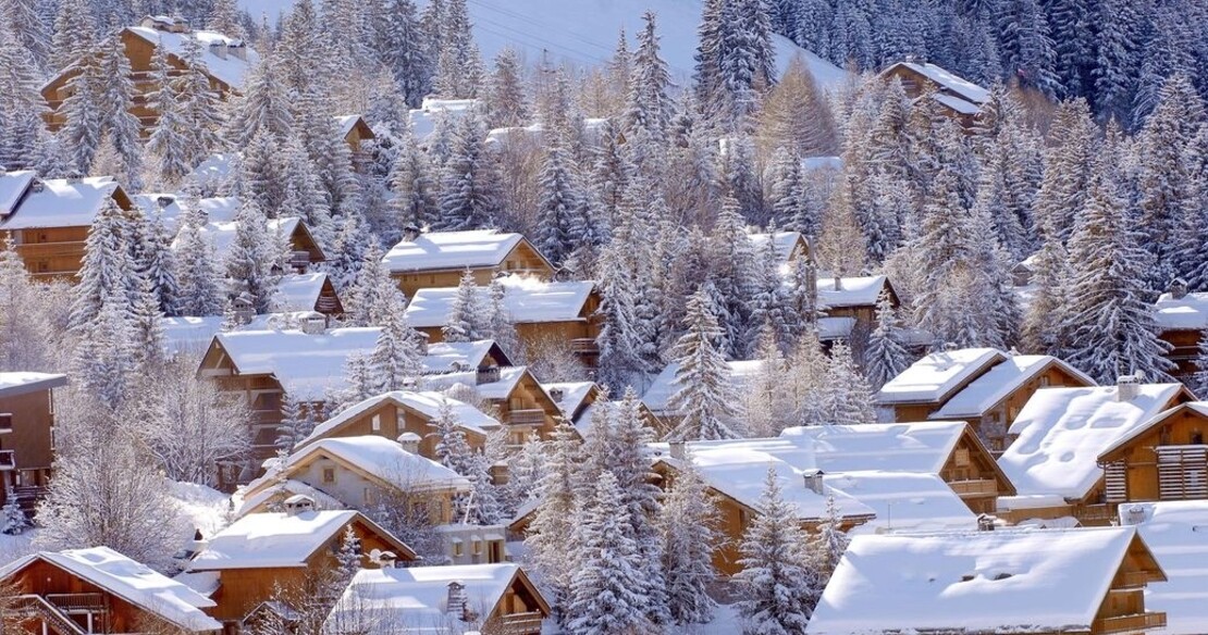 Luxury ski resort Meribel France