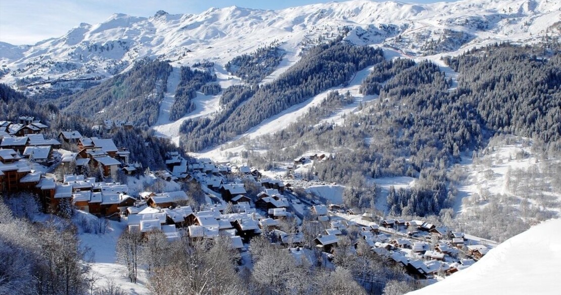 Luxury ski resort Meribel France