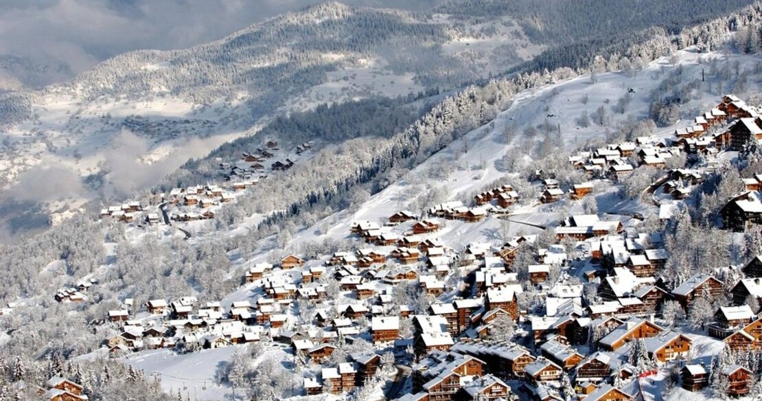 Luxury ski resort Meribel France