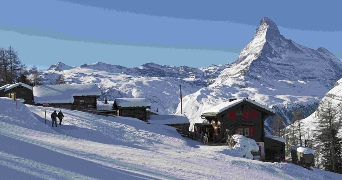 Luxury ski resort Zermatt