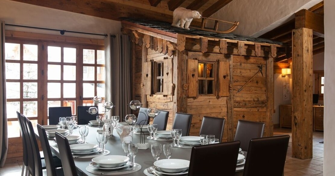 Luxury chalets in Meribel - Ferme de mon Grandpere