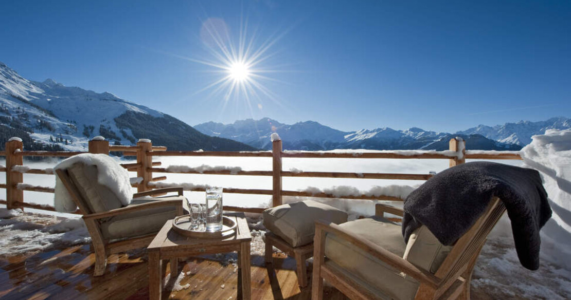 The Alpine Estate Verbier - Chalet Norte view