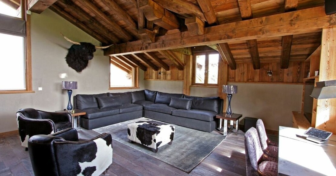 Chalet Dulcis Casu Courchevel Le Praz - sitting room