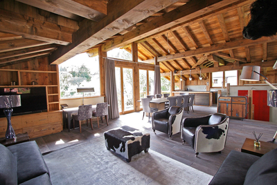 Chalet Dulcis Casu Courchevel Le Praz - sitting room