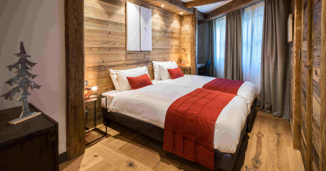 Chalet Papillon Val d'Isere - bedroom