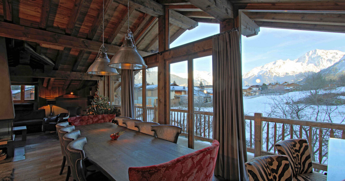 Chalet Dulcis Casu Courchevel Le Praz - sitting room