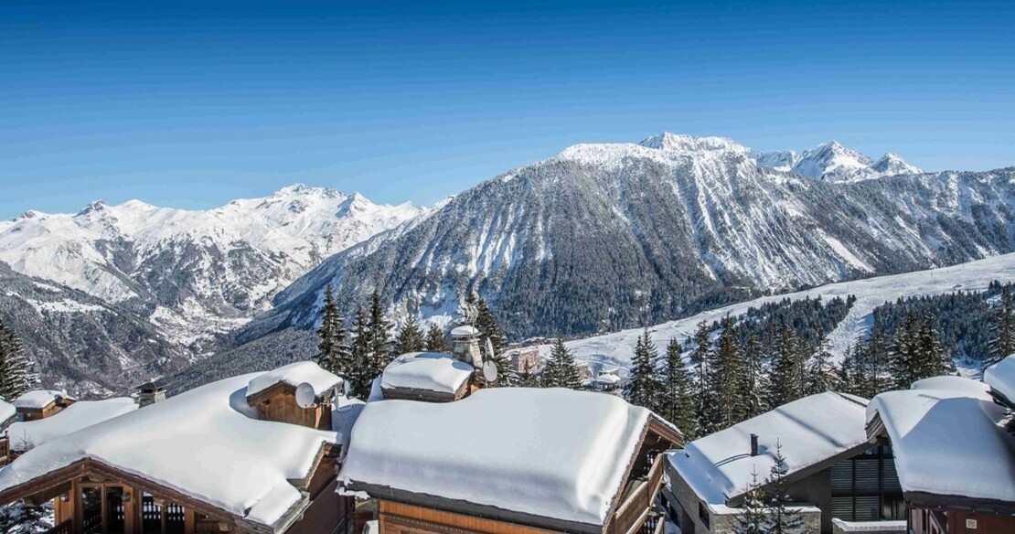 Chalet Eden Courchevel 1850 - view towards Moriond