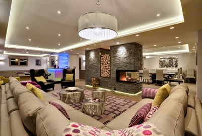 Chalet Pont du Cam Meribel - sitting room