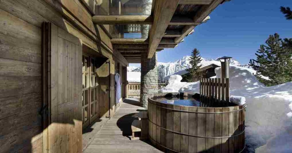 Chalet Sorbier Courchevel 1850 - hot tub