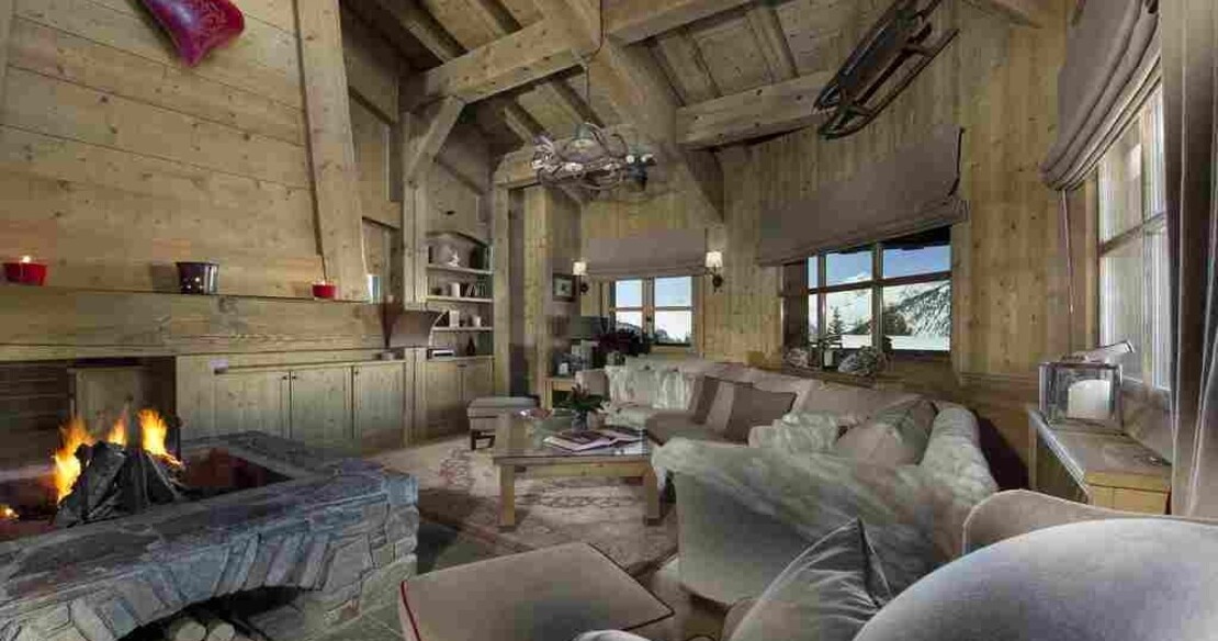 Chalet Sorbier Courchevel 1850 - sitting room