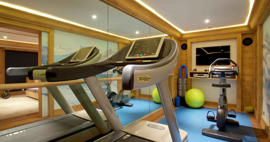 Chalet Trois Ours Meribel - gym