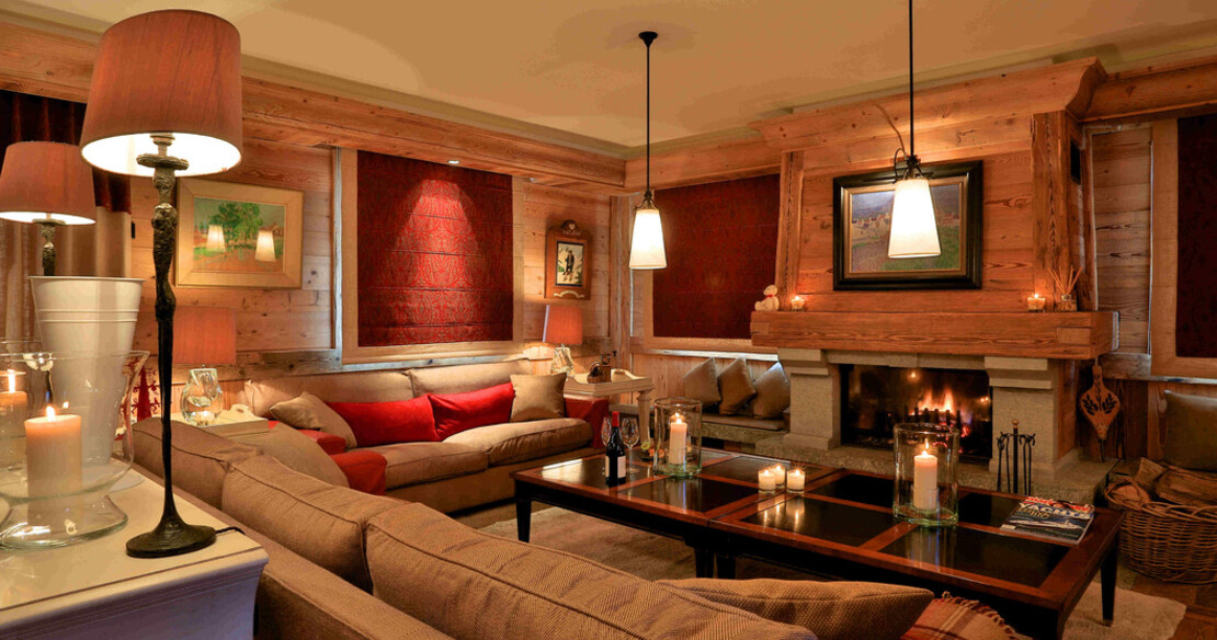 Chalet Trois Ours Meribel - sitting room