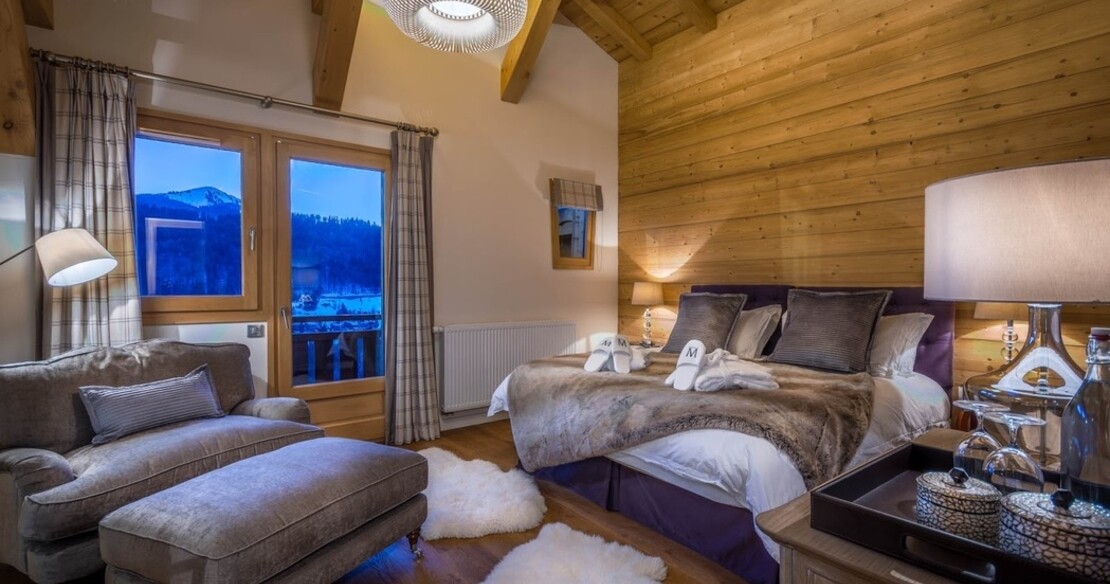 chalet M the boutique chalet company - bedroom