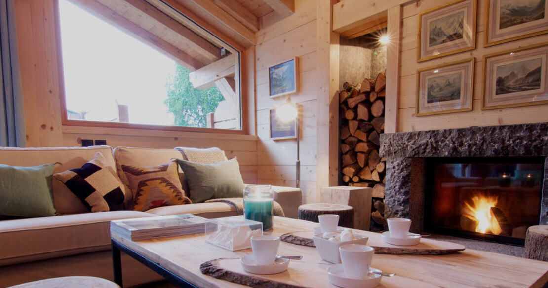 Chalet Granit Argentiere - sitting room