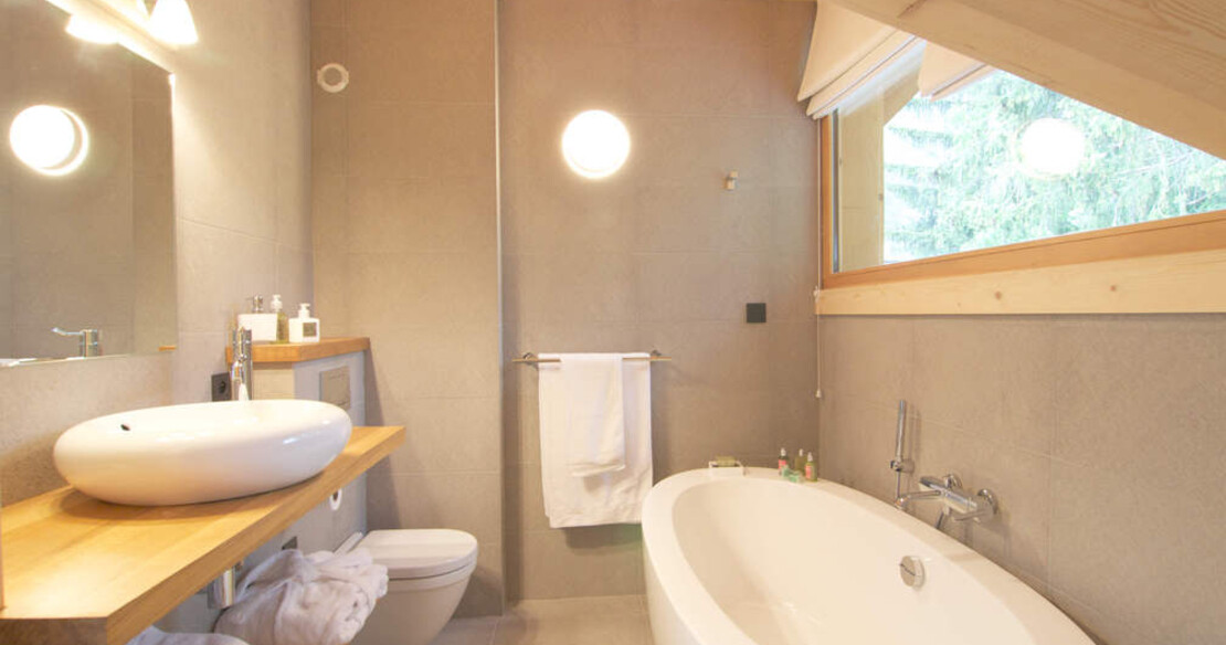 Chalet Cristal Argentiere - bathroom