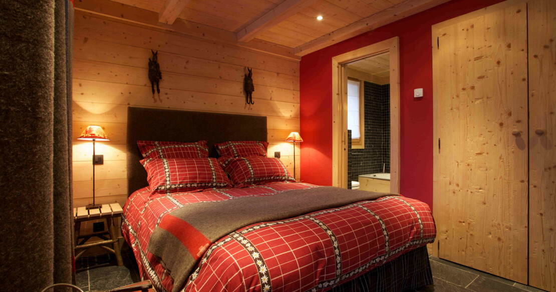 Chalet Ardoise Argentiere - bedroom