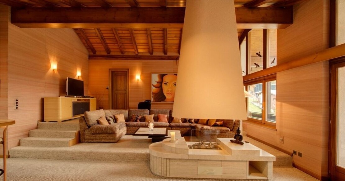 Chalet Zen Penthouse Zermatt - Sitting Room