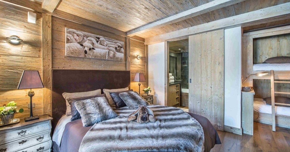 Chalet d'Hadrien Meribel - Bedroom