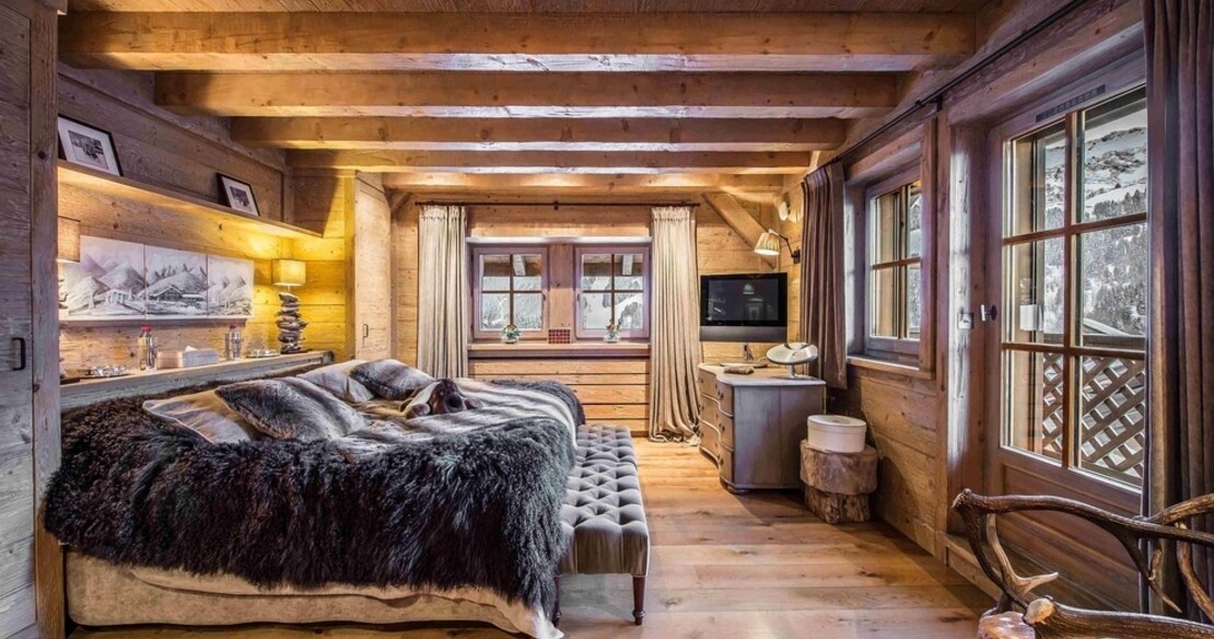 Chalet d'Hadrien Meribel - Bedroom