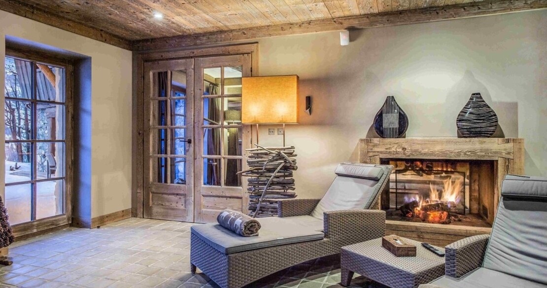 Chalet d'Hadrien Meribel - relaxation area