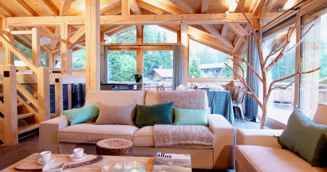 Chalet Quartz Argentiere - Sitting Room