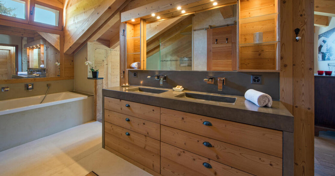 Chalet Rock - bathroom