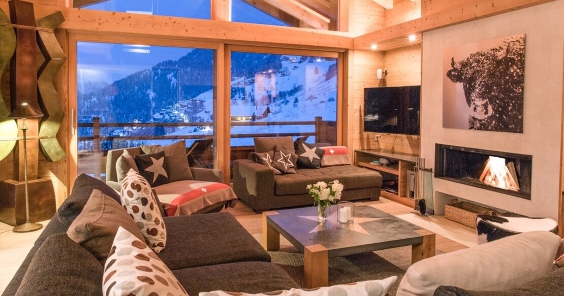 Chalet rock - sitting room