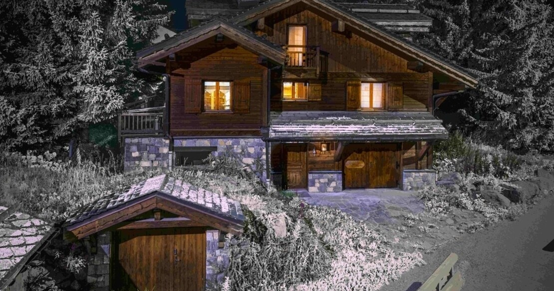 Chalet Bulle de Neige in Courchevel 1850 - at night