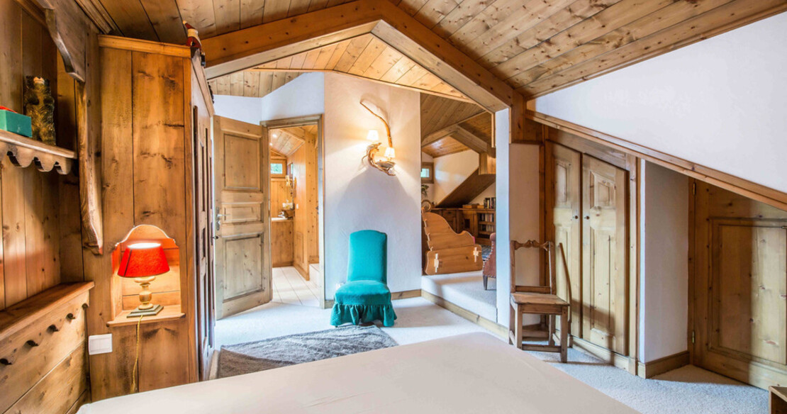 Chalet Bulle de Neige in Courchevel 1850 - bedroom