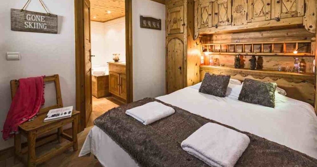 Chalet Bulle de Neige in Courchevel 1850 - bedroom