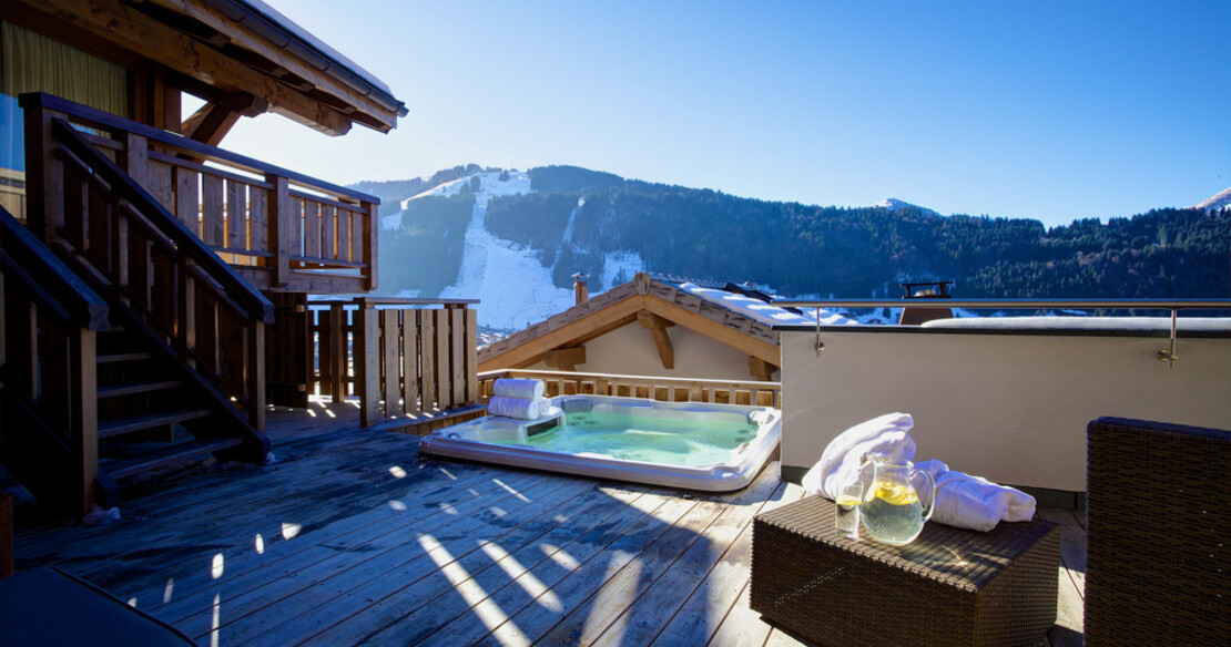 Chalet Bouquetin Morzine - terrace