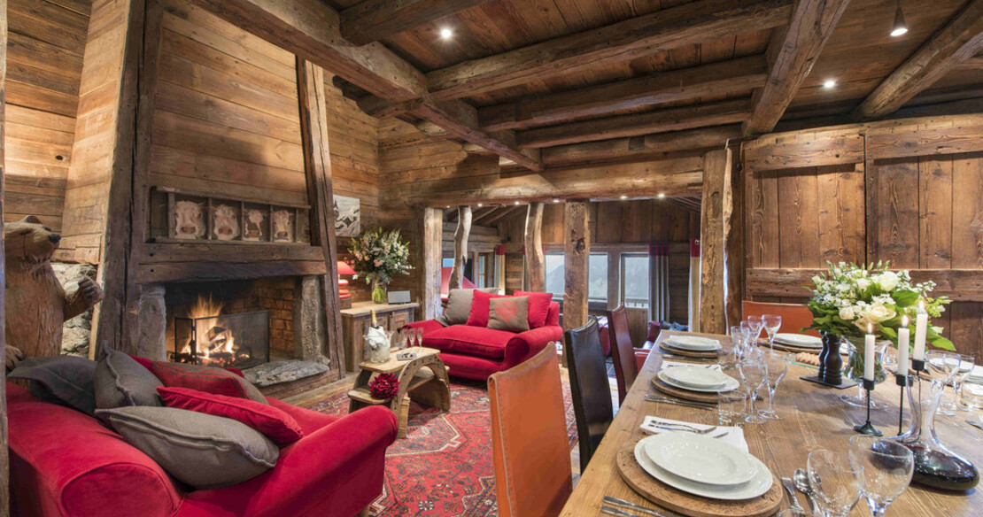 Chalet Montana Courchevel 1850 - sitting room