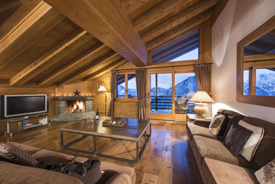 Chalet Sophia Verbier - sitting room